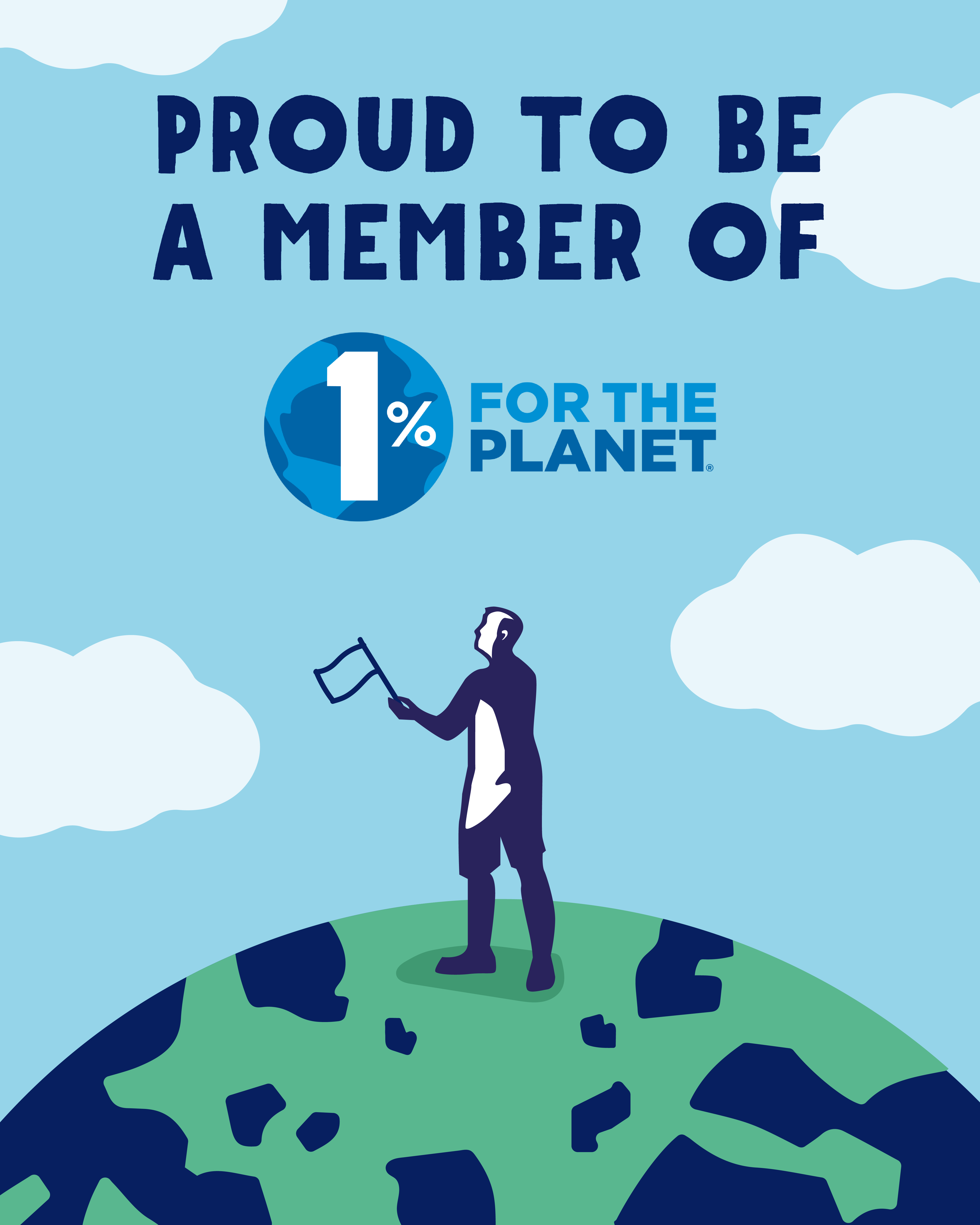 Proud to be a member of 1% for the Planet